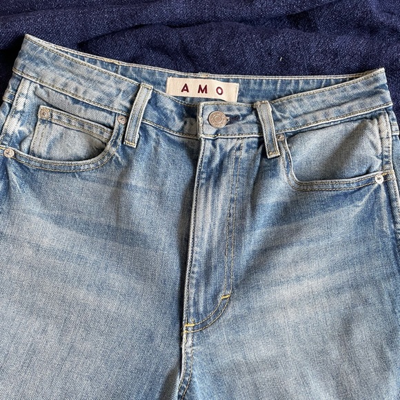AMO jeans high rise kick crop - Picture 2 of 5